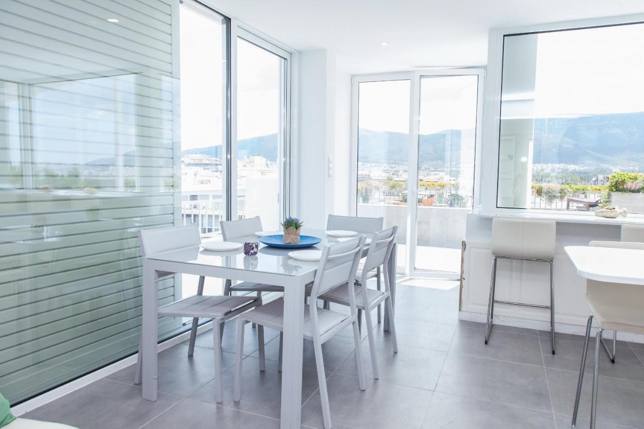 아테네 Gorgeous Penthouse With Private Jacuzzi And Amazing View! 아파트 외부 사진