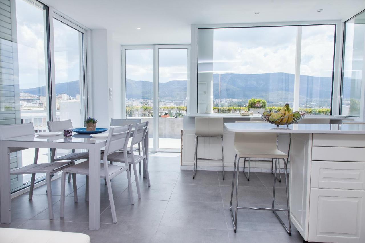 아테네 Gorgeous Penthouse With Private Jacuzzi And Amazing View! 아파트 외부 사진