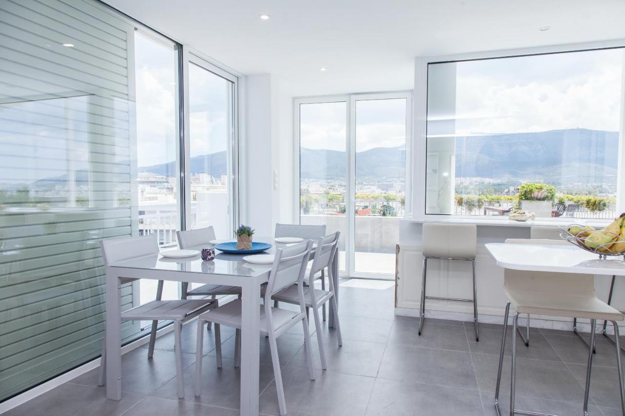 아테네 Gorgeous Penthouse With Private Jacuzzi And Amazing View! 아파트 외부 사진