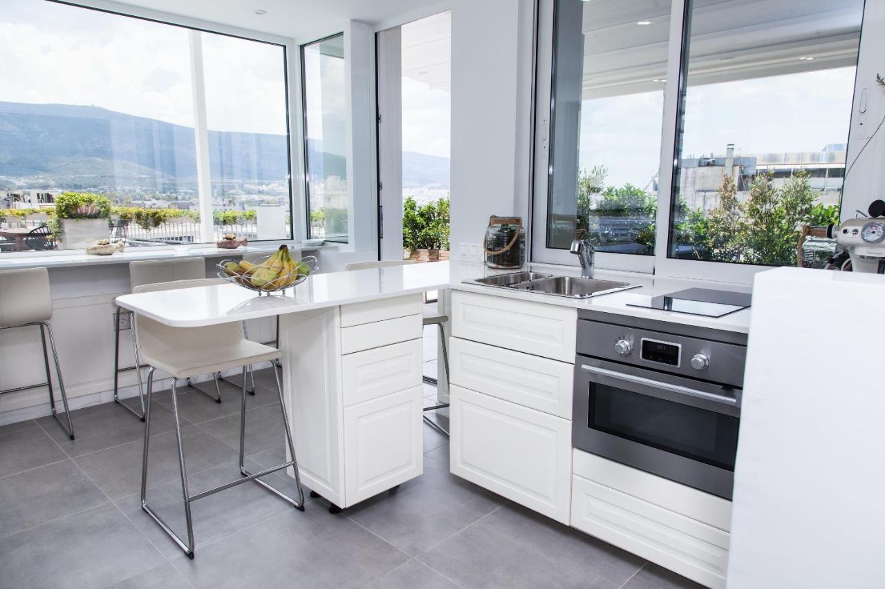 아테네 Gorgeous Penthouse With Private Jacuzzi And Amazing View! 아파트 외부 사진